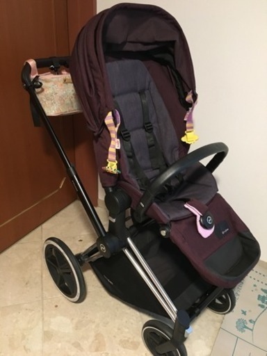 サイベックス  プリアム ベビーカー 美品 セット