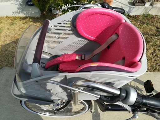 BRIDGESTONE Angelino POSH パープル＆ピンク 3人乗り自転車