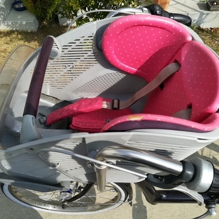 BRIDGESTONE Angelino POSH パープル＆ピンク 3人乗り自転車