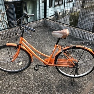 orange自転車