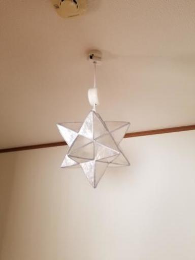 星型のペンダントライト エリ 江戸川の照明器具の中古あげます 譲ります ジモティーで不用品の処分 星型のペンダントライト エリ 江戸川の照明器具の中古あげます 譲ります ジモティーで不用品の処分