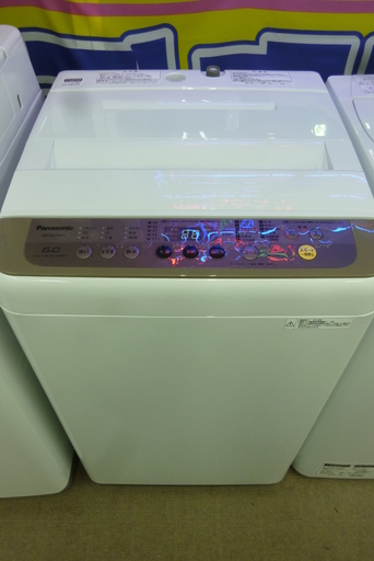 【中古 美品】　Panasonic　6.0Kg 全自動洗濯機　NA-F60PB11 2018年製