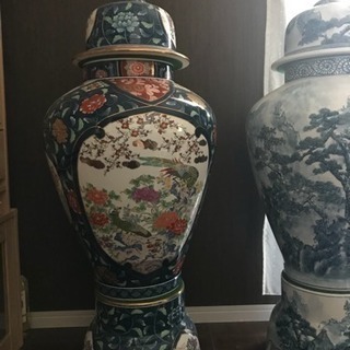 4点まとめ売り 有田焼・伊万里焼 大壷 飾壺 定価1本250万