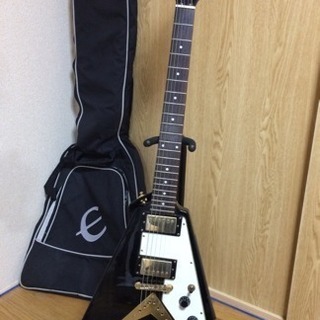 アンプ付き。エピフォン フライングV ギター Epiphone ...