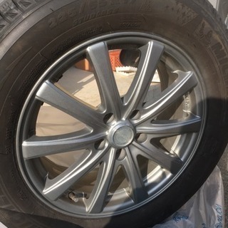 4個まで郵便OK MS-923☆225/65R17 MICHELIN スタッドレス アルミセット