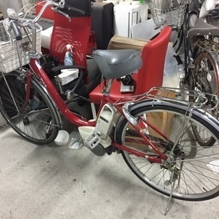 電動アシスト自転車 ヤマハ電動自転車 バッテリー6.0Ah 充電器付き