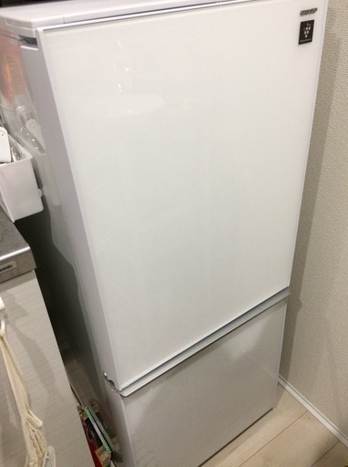 シャープ冷蔵庫 (137L, プラズマクラスター付)SJ-GD14C