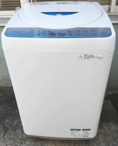中古☆SHARP 洗濯機 2011年製 5.5K