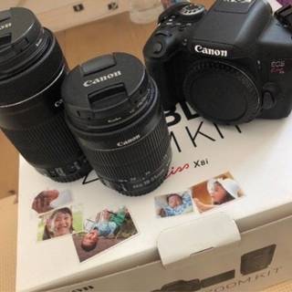 Canon EOS Kiss X8i ダブルズームキット(美品) - カメラ