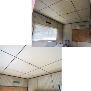 物置　子供部屋　麻雀部屋　趣味部屋　プレハブ型　小部屋　幅３７３ｃｍ　奥行２８３ｃｍ　高さ２６７ｃｍ