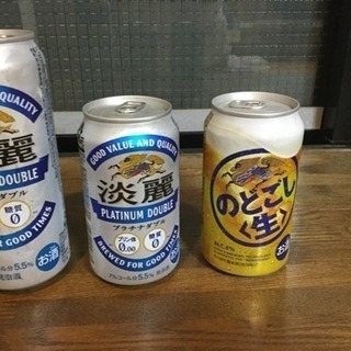 缶ビール 3本