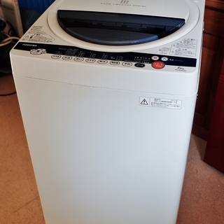 【値下】★★美品・東芝洗濯機　6.0kg★★　　一人暮らし応援！