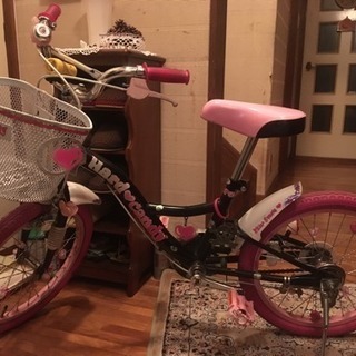 幼児自転車 18インチ 女の子用です(*^_^*)