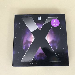 Mac OS X 10.5.4 Leopard インストールディスク