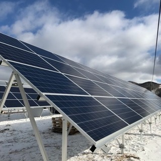 北海道内プラント工事、太陽光発電所設置 - 建築