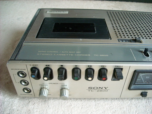 【ジャンク】SONY TC-2800 デンスケ