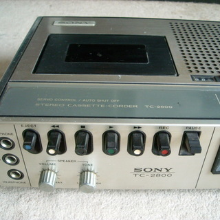 SONY/カセット・デンスケ『TC-2800』