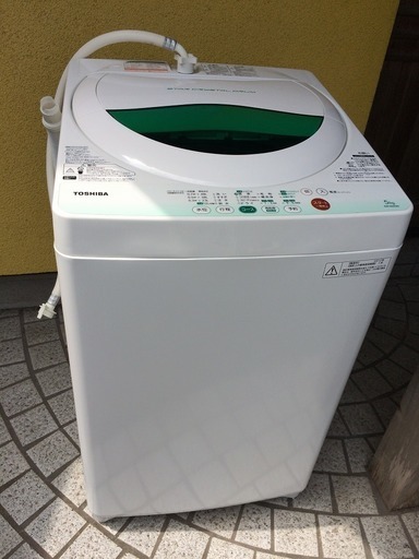 東芝 洗濯機 AW-605 2012年製 5kg 風乾燥 ステンレス槽 ツインエアドライ