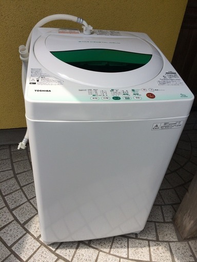 東芝 洗濯機 AW-605 2012年製 5kg 風乾燥 ステンレス槽 ツインエアドライ 8500円