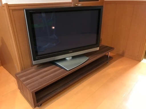 日立 wooo 37型ハード内臓 テレビ台セット