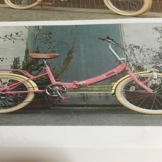 折りたたみ自転車 アンティーク 新品