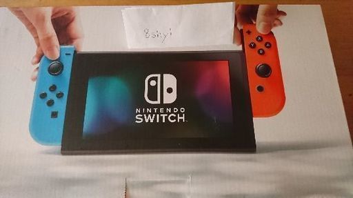switch 未開封 ネオンブルー・レッド