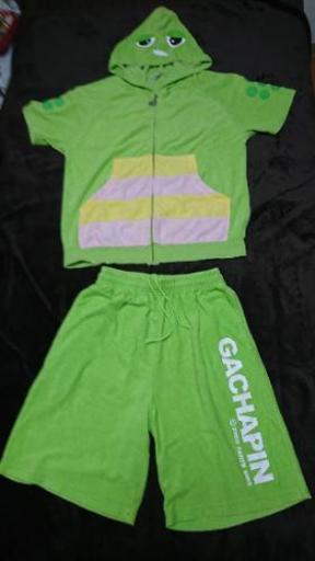 ガチャピンのパーカーとハーフパンツ とんこ 東札幌のパーカーの中古 古着あげます 譲ります ジモティーで不用品の処分