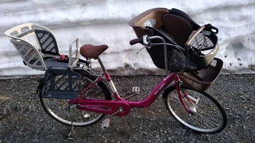 取引早い方、子供乗せ自転車