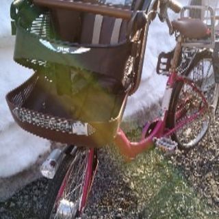 取引早い方、子供乗せ自転車