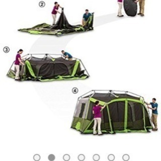 旧チャーチBordeaux-【取引中】値下！10人用 大きな テント