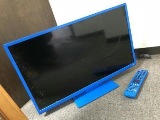 激安 24型液晶テレビ 青