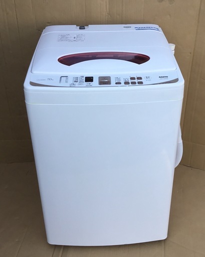 美品・サンヨー全自動洗濯機 ASW-70AP(W)