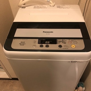 パナソニック 冷蔵庫と洗濯機 シャープの電子レンジの3点セットです 