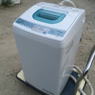 HITACHI全自動洗濯機(5.0kg、2011年製)
