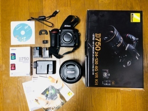 Nikon d750 AF-S VR ED24-120レンズ