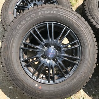 値下げ！プロボックス タイヤホイールセット バリ山