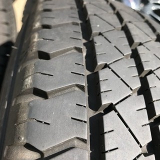 値下げ！プロボックス タイヤホイールセット バリ山