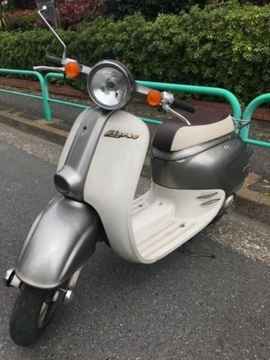 【美品】 原付 ホンダ ジョルノ 2st シルバー/ベージュ AF24