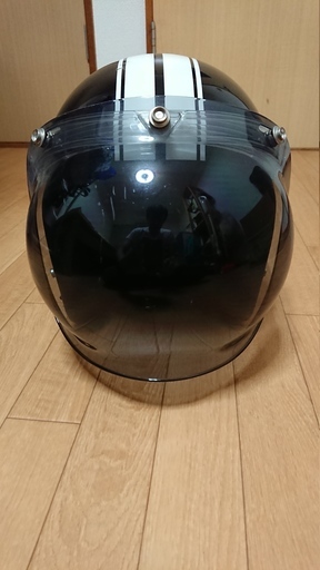 Ceptoo セプトゥー ヘルメット スモールジェット ブラックホワイト 57 59cm ばじー 椎名町のバイクの中古あげます 譲ります ジモティーで不用品の処分