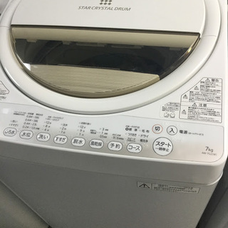 送料無料・設置無料サービス有り】洗濯機 2015年製 TOSHIBA AW-7G2(W
