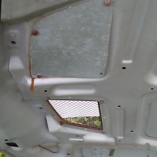 ランエボ６　CP9A　エボ6　アルミボンネット　発送不可　直接引き渡し