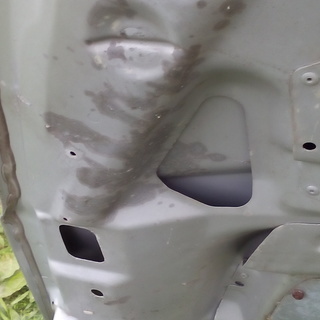 ランエボ６　CP9A　エボ6　アルミボンネット　発送不可　直接引き渡し