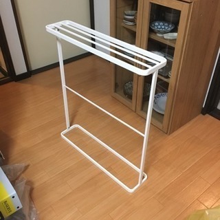 美品★バスタオル干し