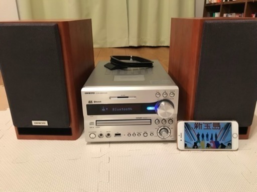 ONKYO コンポX-NFR7(D) Bluetooth/CD/SD/USB対応 難あり オンキョー