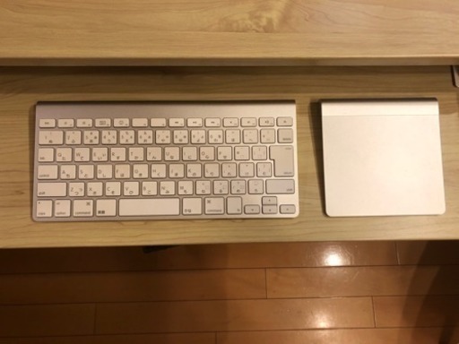 apple純正 magic trackpad\u0026 magic keyboard