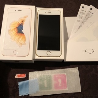 値下げ☆simフリー化★【iPhone6s 64GB ゴールド ...