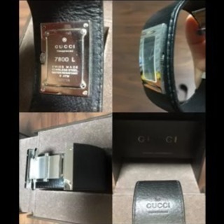 GUCCI 無地 腕時計 アナログ