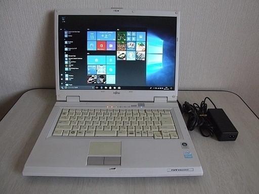 高速SSD120GB搭載　Fujitsu FMV-BIBLO NF40Y ノートパソコン　4