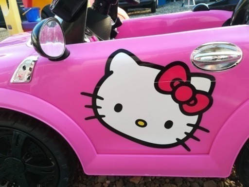 【432】《関西 引き取り》 子供車 HelloKitty ハローキティ ピンク