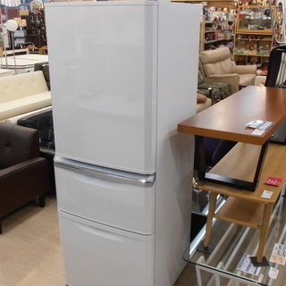 安心の1年保証付！2017年製、MITSUBISHIの3ドア冷蔵庫です！